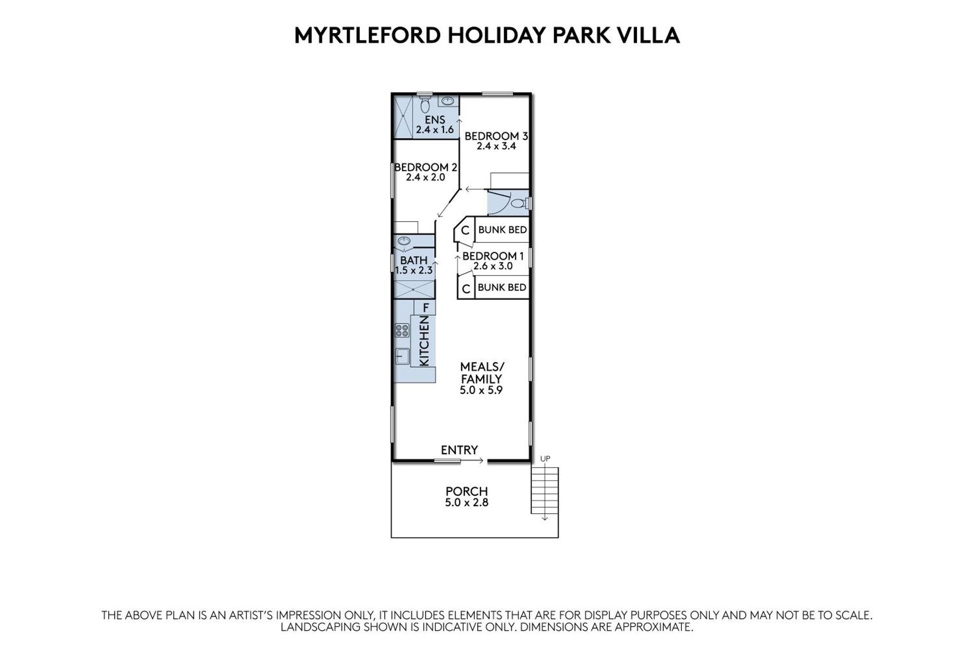 Myrtleford Holiday Park Eksteriør bilde